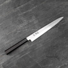Satoshi Nakagawa Aogami#1/Iron Damascus Nóż Sujihiki 23 cm