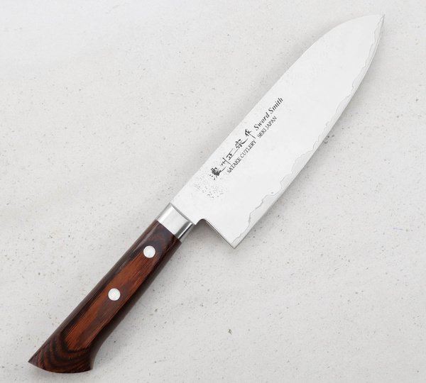 Satake Unique AUS-8 Nóż Santoku 17cm