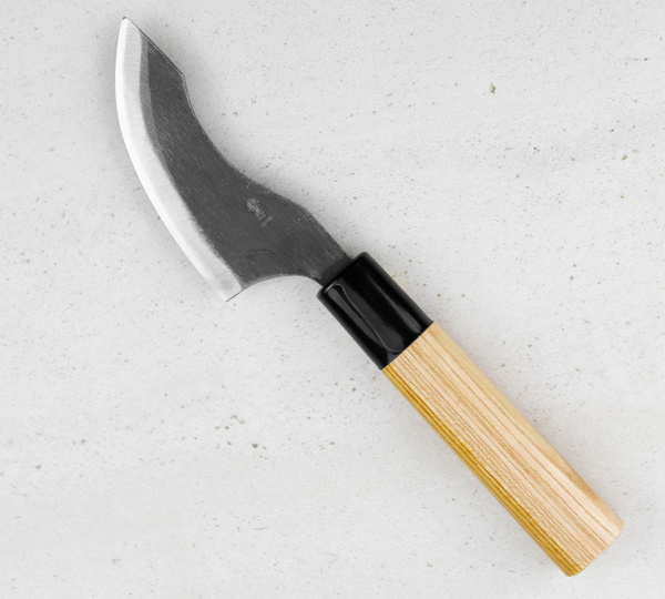 Matoshiku Keyaki Aogami#2 Nóż Kawahagi 9 cm