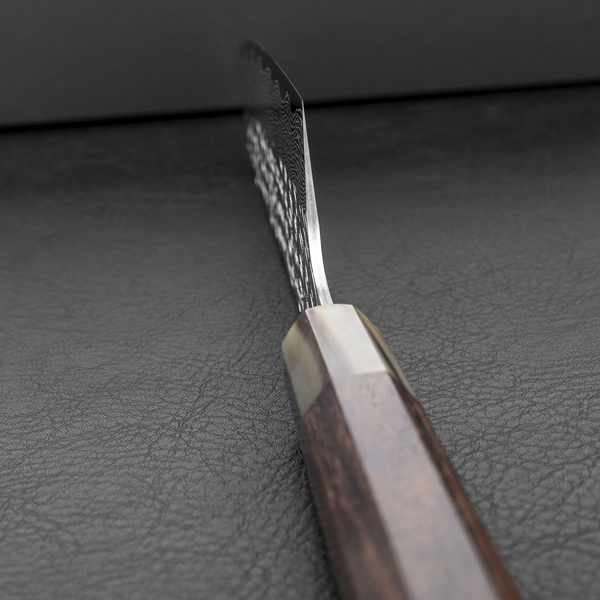 Nigara Hamono SG STRIX Damascus Nóż Santoku 16,5 cm