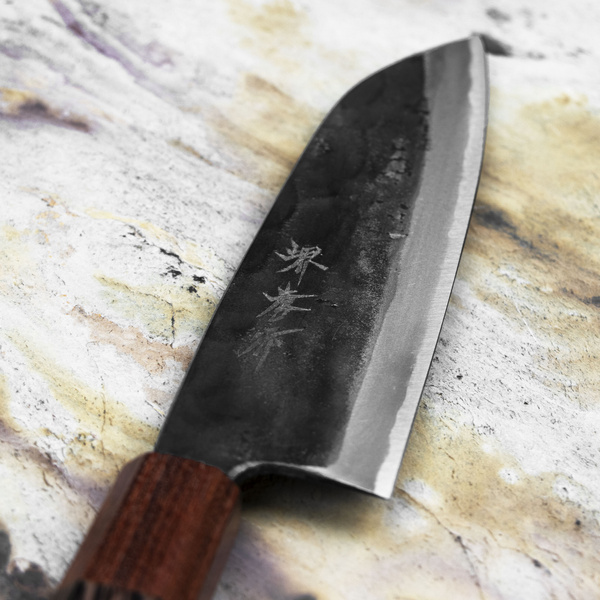 Sakai Takayuki Gallery B Aogami#2 Kurouchi Nóż Santoku 17 cm