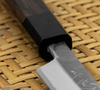 Hideo Kitaoka Shirogami Black Oktagon Nóż Matsuba 12 cm