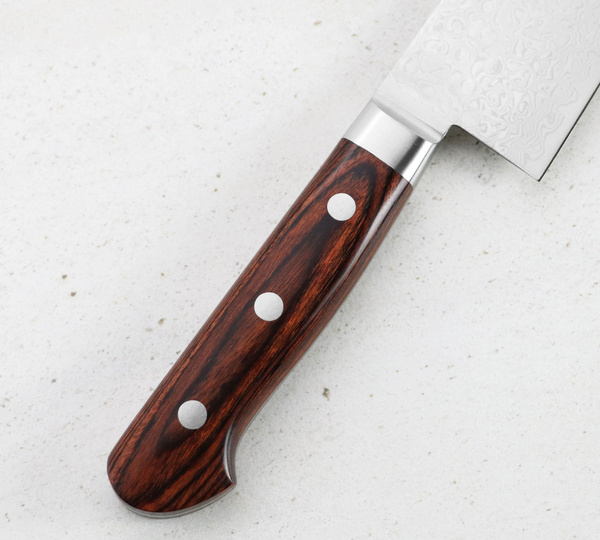 Tsunehisa ZA18 Damascus Nóż Santoku 17 cm