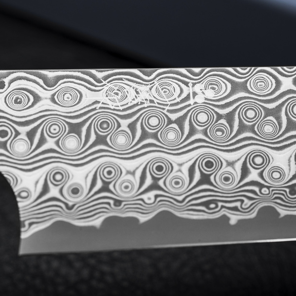 Nigara Hamono Anmon SG2 Damascus Nóż Sujihiki 24 cm