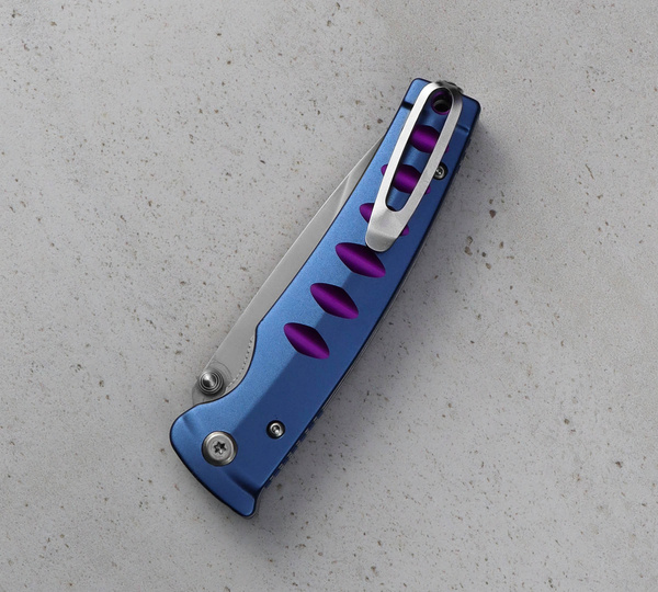 Nóż składany Mcusta Katana VG-10 Blue/Purple 8,5 cm