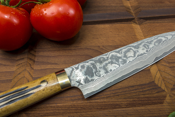 Takeshi Saji YBB Nóż Santoku 18 cm VG-10