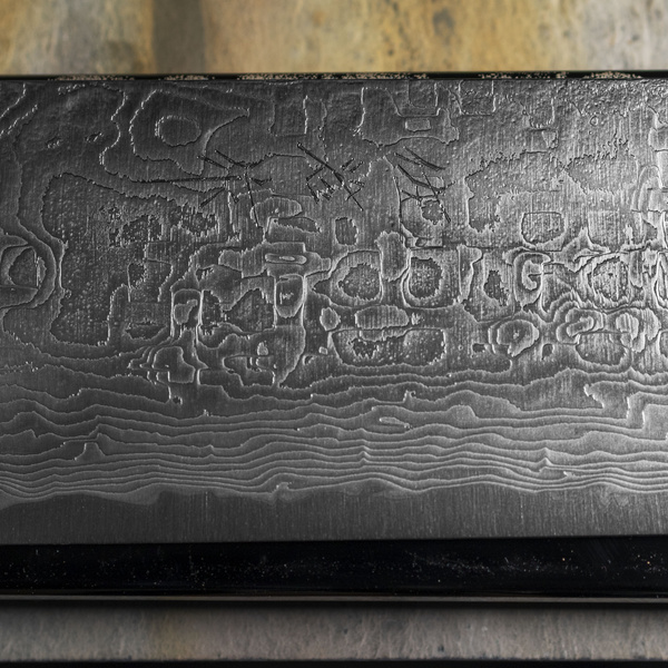 Takeshi Saji Art Fujin Raijin R-2 Nóż Nakiri 17 cm + Saya