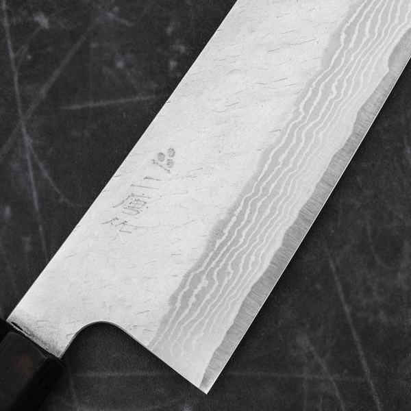 Nigara Hamono Mokutan VG-10 Damascus Nóż Kiritsuke Gyuto 24 cm