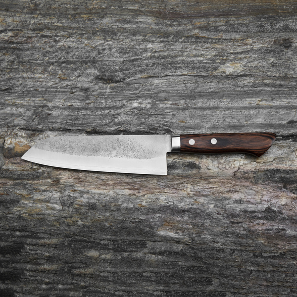 Kunio Masutani VG-1 Nashiji Mahoń Nóż Santoku 17 cm