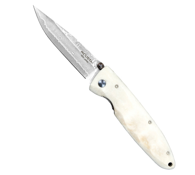 Nóż składany Mcusta Classic Wave Corian Damascus VG-10 8,5 cm