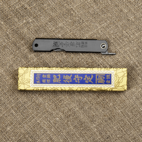 Nóż kieszonkowy Higonokami Kanekoma Mono Black 7,5 cm 