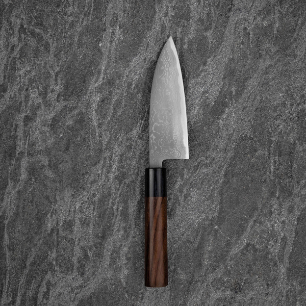 Kajiwara Damascus Aogami#2 Nóż Ko-Bocho 12 cm