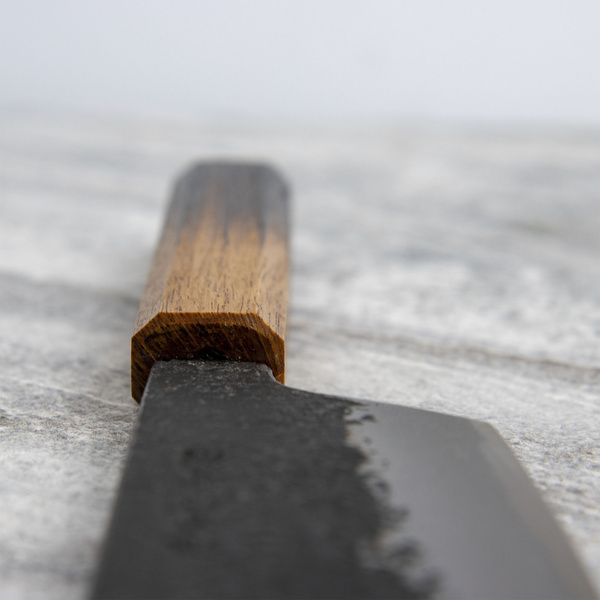 Sakai Takayuki Homura Guren Aogami#2/Iron Kurouchi Nóż Nakiri 18 cm