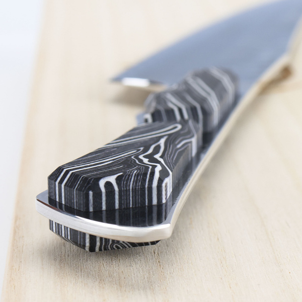 Dew Hara Saku#25 VG-10 Damascus Nóż Santoku 18 cm