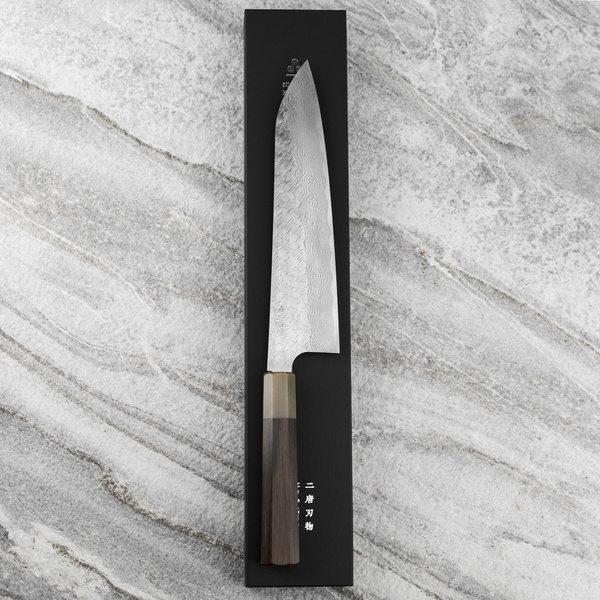 Nigara Hamono SG STRIX Damascus Nóż Szefa kuchni 23 cm