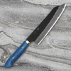 Nigara Hamono SG2 Kurouchi Blue Turquoise Nóż Kiritsuke Gyuto 21 cm