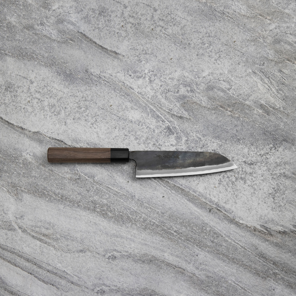 Sakai Takayuki Aogami#2/Iron Kurouchi Nóż Santoku 17 cm