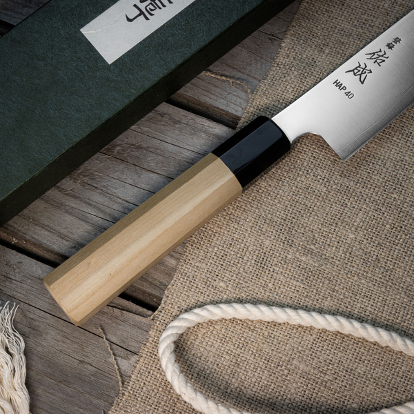 Sukenari HAP-40 Nóż Kiritsuke Gyuto 24 cm