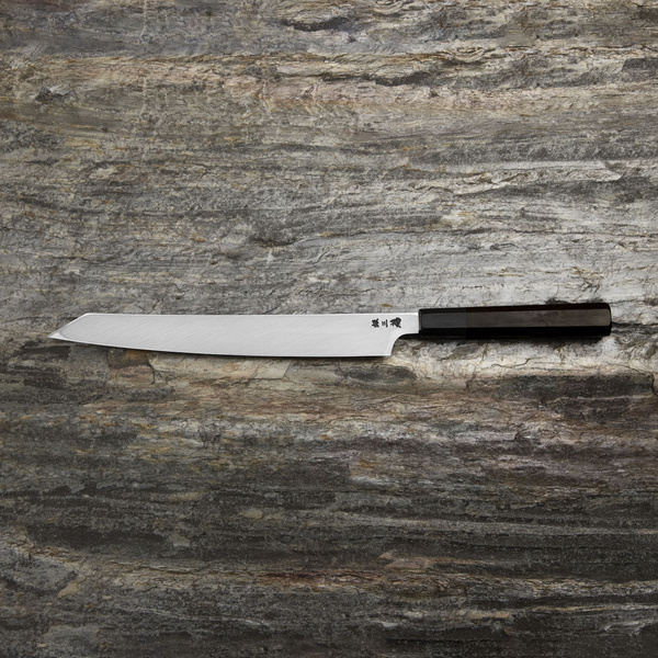 Sakai Takayuki Silver#3 Nóż Kengata Yanagiba 27 cm