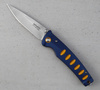Nóż składany Mcusta Katana VG-10 Blue/Orange 8,5 cm