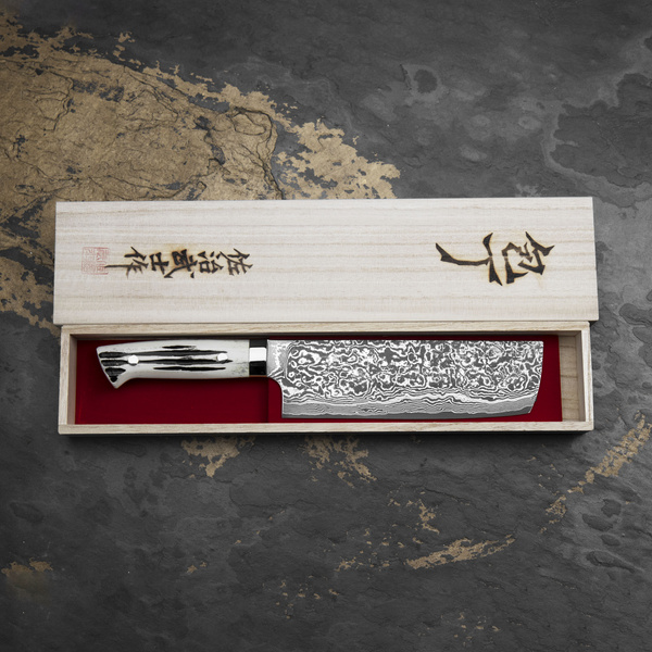 Takeshi Saji WBB Nóż Nakiri 17 cm R-2