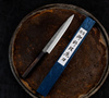 Hideo Kitaoka Shirogami Black Oktagon Nóż Yanagiba 21 cm