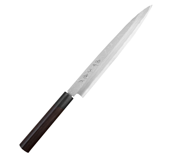 Hideo Kitaoka Nóż Shirogami Satin Yanagi 24 cm
