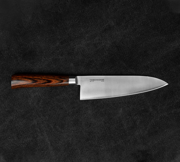 Tamahagane San Brown VG-5 Nóż Szefa kuchni 15 cm