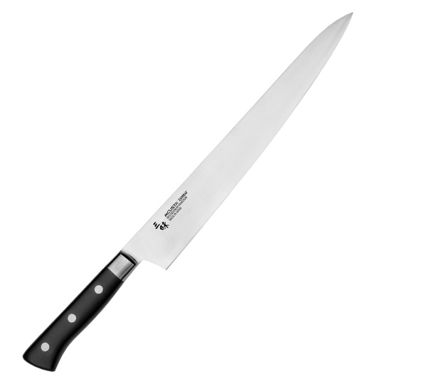 Mcusta Zanmai Exceed AUS-8 Nóż Sujihiki 27 cm