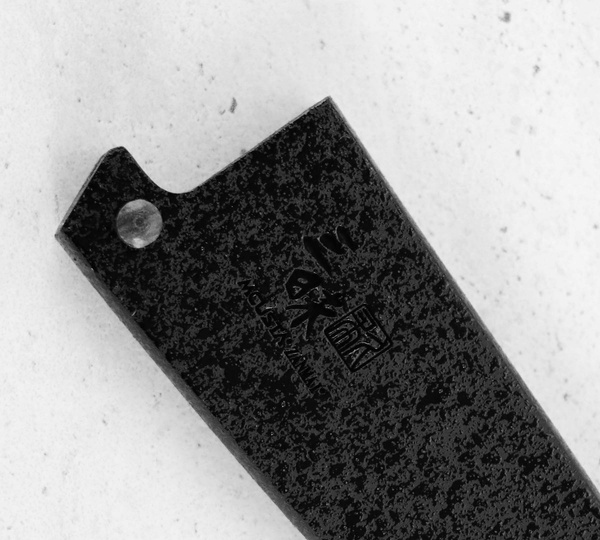 Mcusta Saya Black na nóż do obierania 9 cm