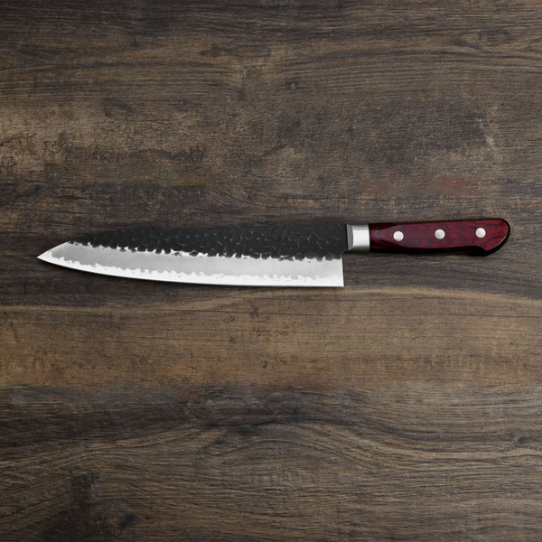 Tsunehisa Aogami Super/SS Kurouchi Red Nóż Szefa kuchni 21 cm