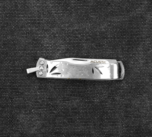 Nóż składany Mcusta Neckknife Bamboo Corian 8A 5,5 cm