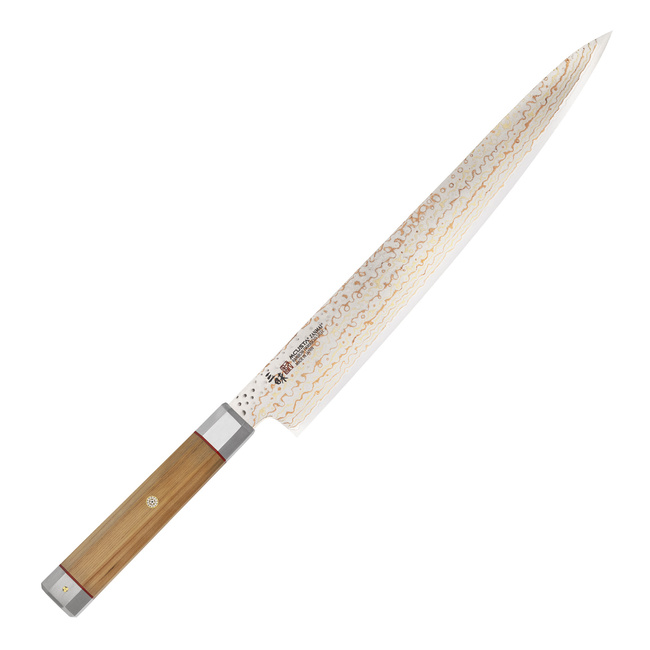 Mcusta Zanmai Phoenix White Limited VG-10W Nóż Sujihiki 27 cm