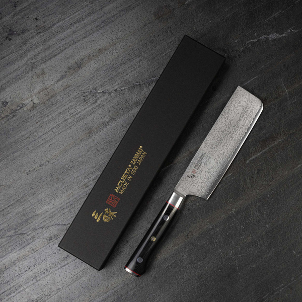 Mcusta Zanmai Classic Pro Zebra VG-10 Nóż Nakiri 16,5 cm