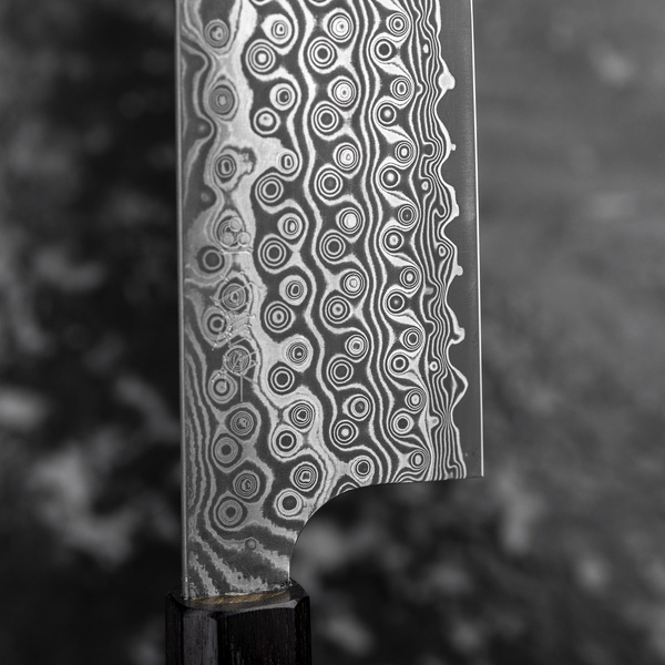 Nigara Hamono Anmon SG2 Damascus Nóż Kiritsuke Nakiri 17 cm