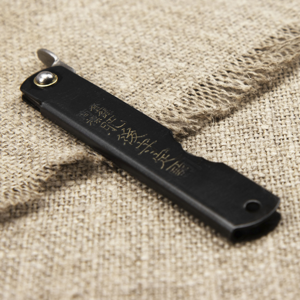 Nóż kieszonkowy Higonokami Kanekoma Mono Black 7,5 cm 