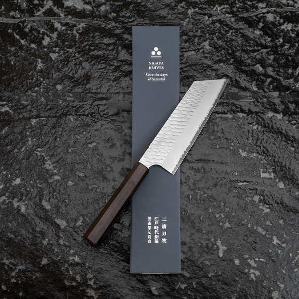 Nigara Hamono SG2 Migaki Nóż Kiritsuke Nakiri 17 cm