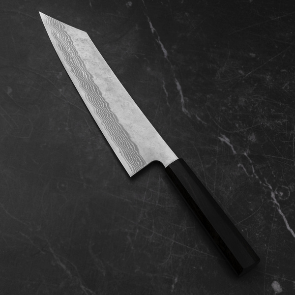 Nigara Hamono Mokutan VG-10 Damascus Nóż Kiritsuke Gyuto 24 cm