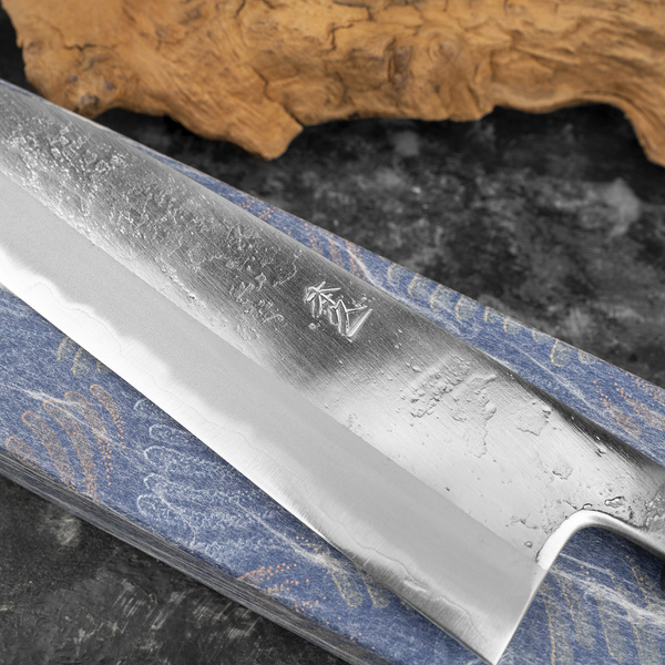 Motokyuuichi Nashiji Aogami Super/Iron Nóż Szefa kuchni 21 cm