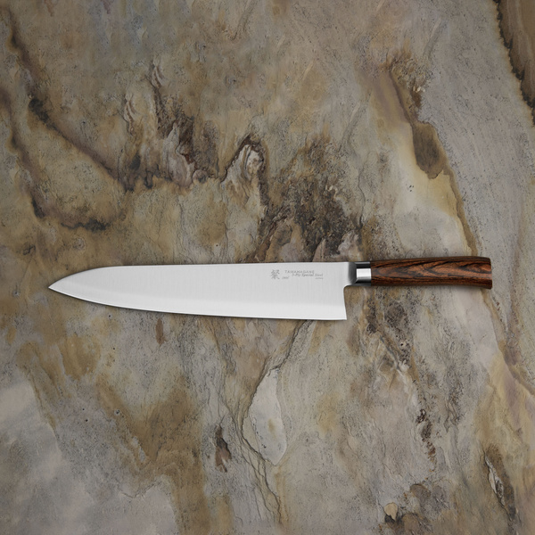Tamahagane San Brown VG-5 Nóż Szefa kuchni 27 cm