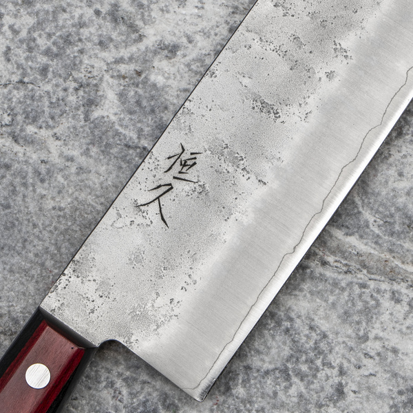 Tsunehisa Gingami Red/Black Nóż Nakiri 16,5 cm