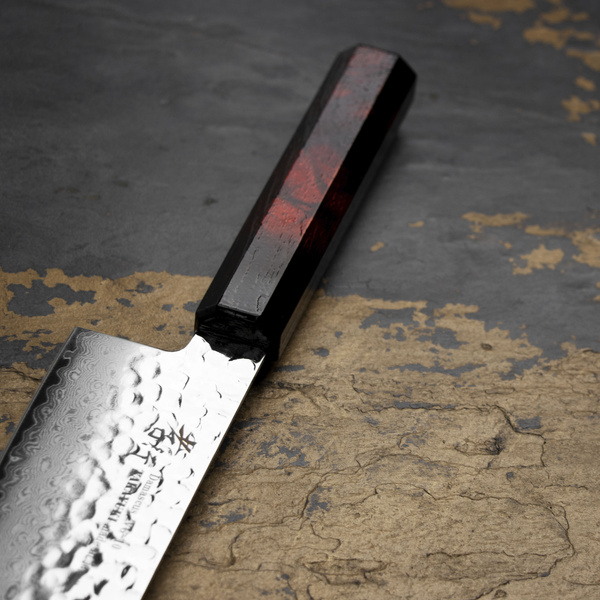Sakai Takayuki Nanairo VG-10 Wine Nóż Santoku 17 cm