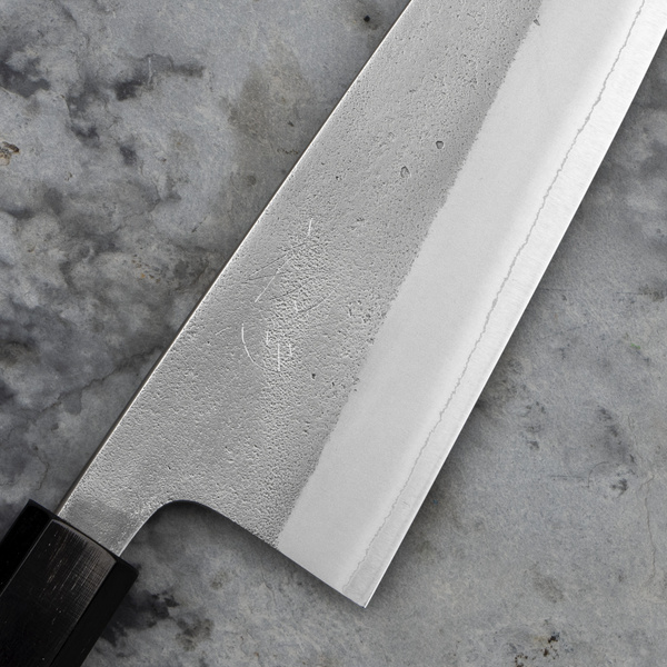 Yoshikane Shirogami#2/SS Nashiji Nóż Santoku 16,5 cm