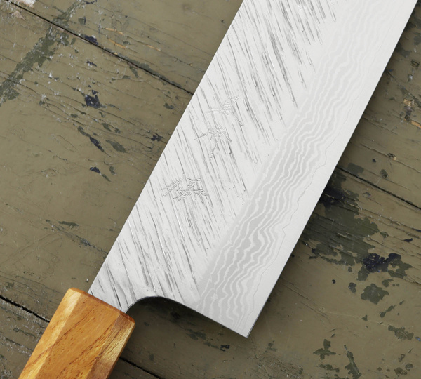 Yu Kurosaki Fujin Damascus VG-10 Nóż Nakiri 16,5 cm