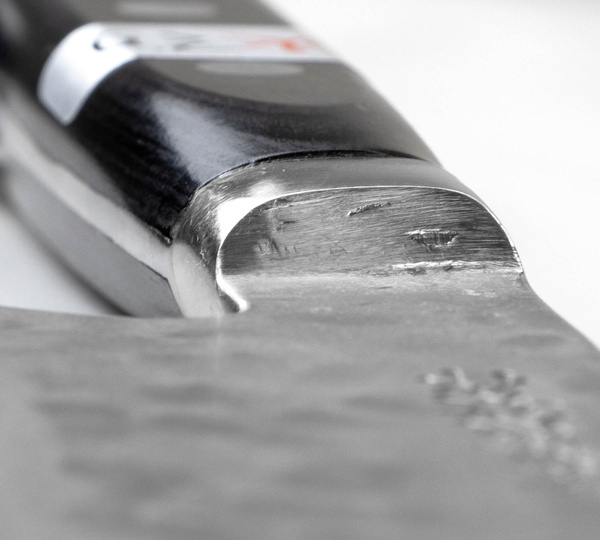 Fujiwara Shirogami#1/SS Pakka Nóż Santoku 17 cm