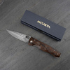Nóż Składany Mcusta Elite Tactility Iron Wood SPG2 8,5 cm