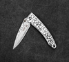 Nóż składany Mcusta Forge Młotkowany Damascus VG-10 8 cm