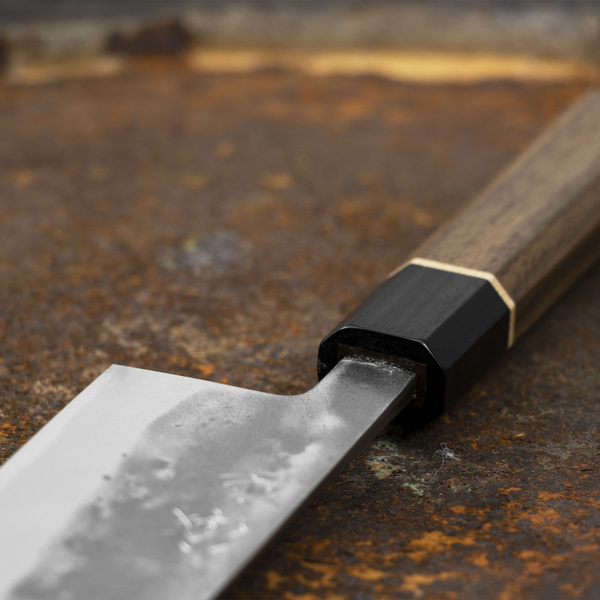 Tadafusa ISW Aogami#2/SS Nóż Santoku 16,5 cm