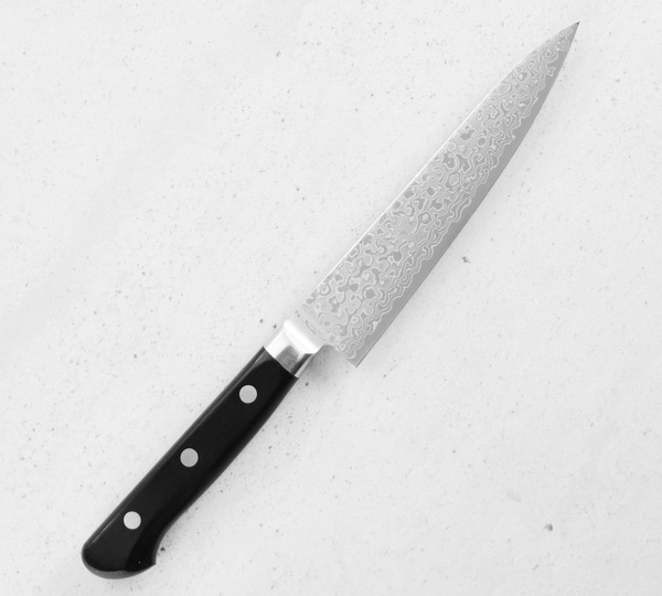 Tsunehisa AUS10 Damascus Nóż uniwersalny 13,5 cm
