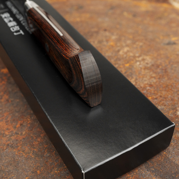 Yasuhiro Gen Shirogami#2/SS Mahogany Nóż Szefa kuchni 21 cm